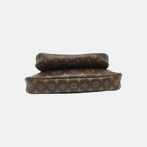 MULTI Monogram Coated Canvas Brown