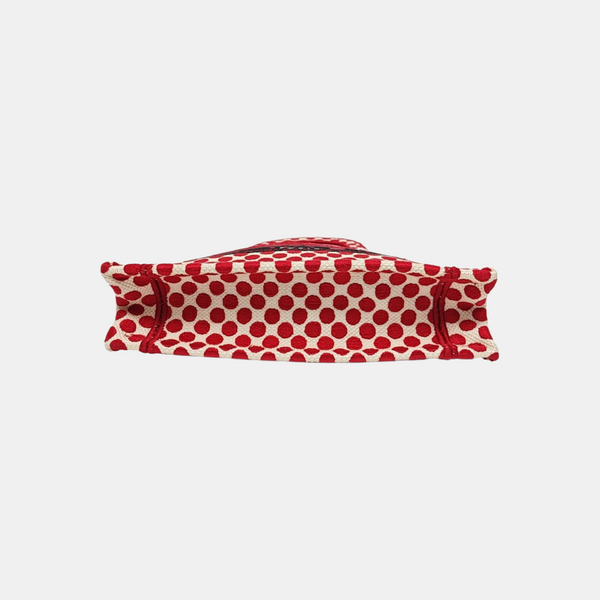 Book Tote Mini Canvas Red