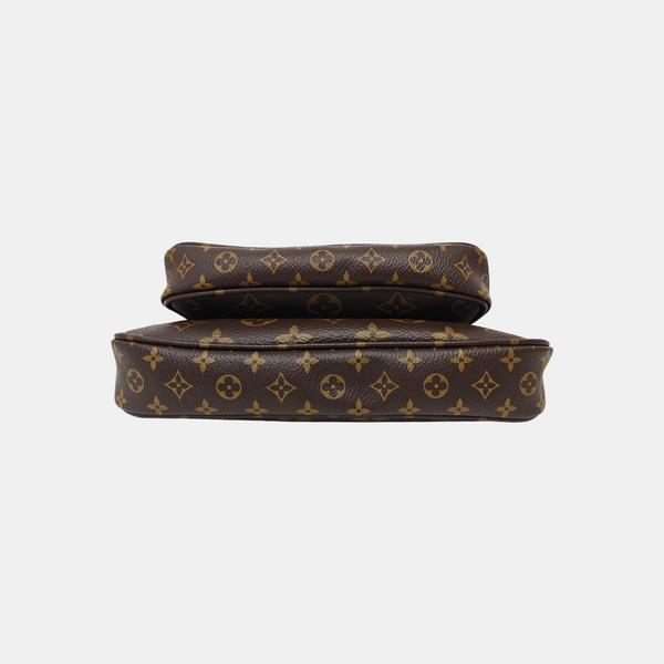MULTI Monogram Coated Canvas Brown