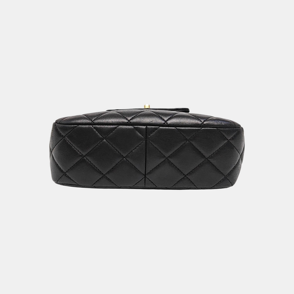 CHANEL 19 Small Quilted Lambskin Black