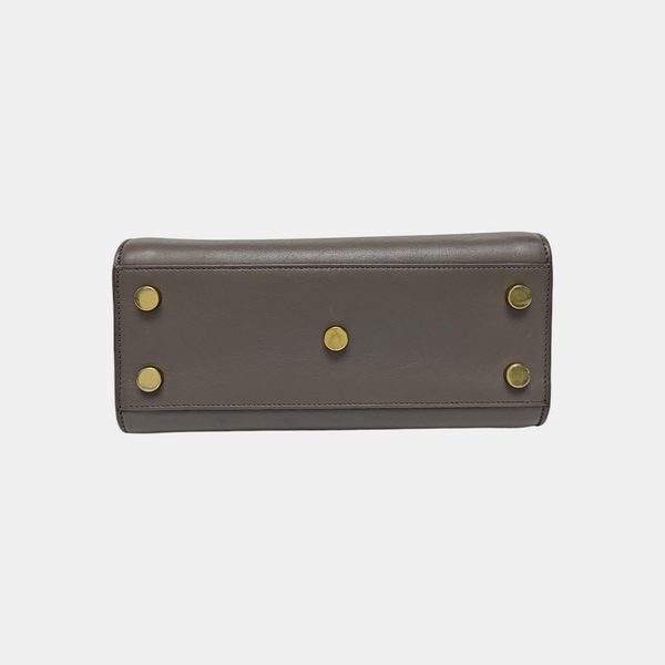 SAC DE JOUR Nano Calfskin Gray