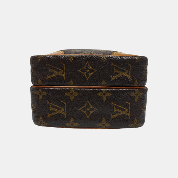 AMAZON Monogram Coated Canvas Brown
