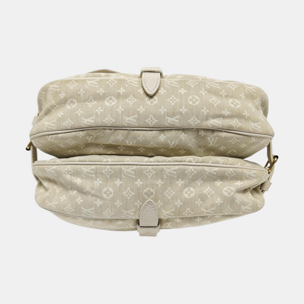 SAUMUR 28 Monogram Canvas Beige