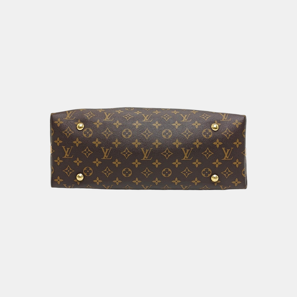 CARRYALL MM Monogram Coated Canvas Brown