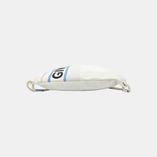 Leather Backpack White