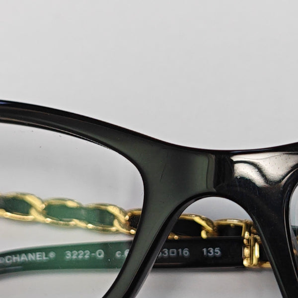 Synthetic Eyeglasses Black