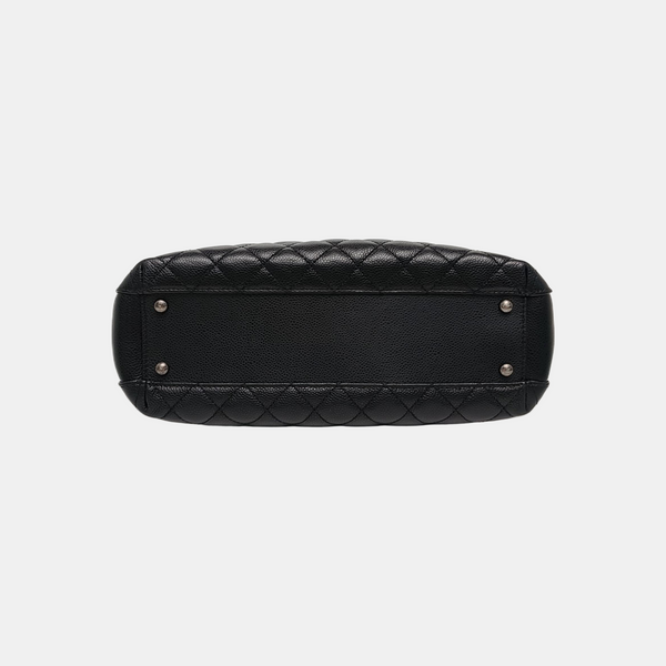 Quilted Calfskin Medium Black