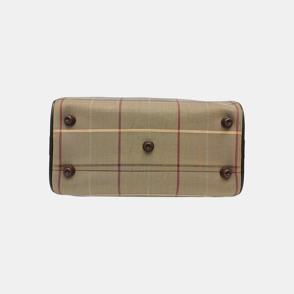 Fabric Top Handle Bag Beige