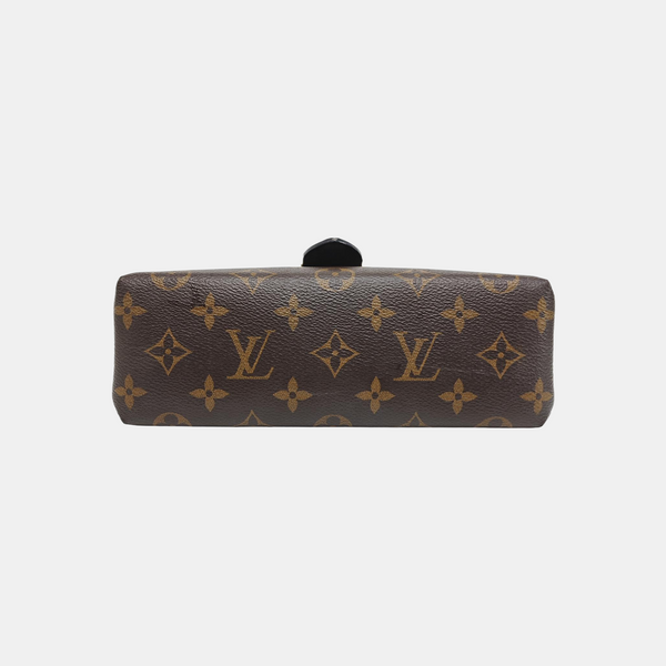 LOCKY BB Monogram Coated Canvas Brown