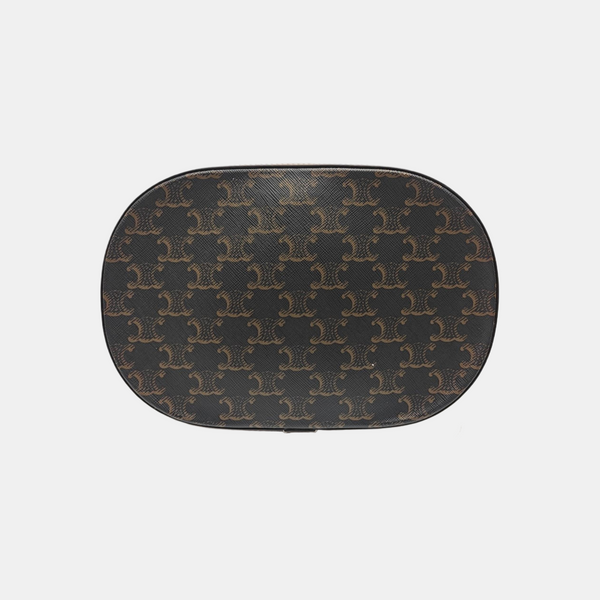 TRIOMPHE Medium Coated Canvas Brown