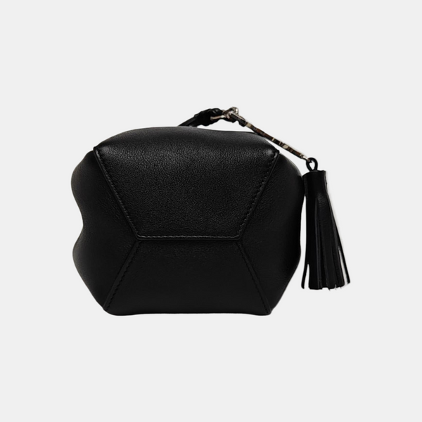 Calfskin Bucket Bag Black