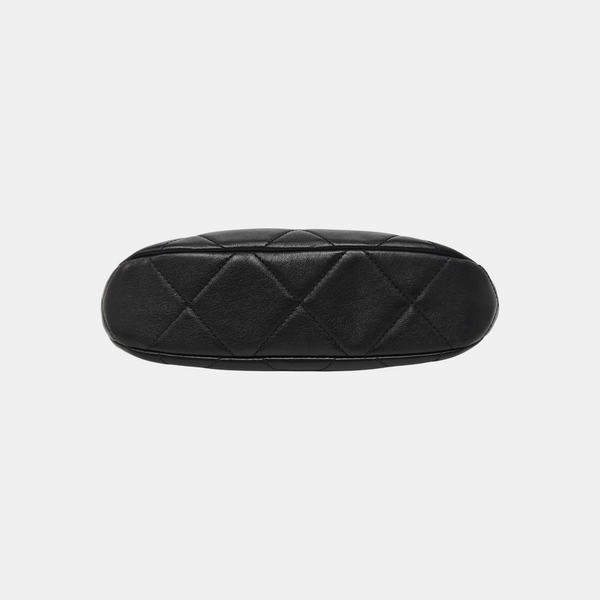 23K Quilted Lambskin Black