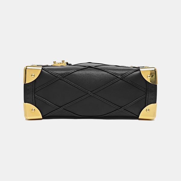 SIDE TRUNK PM Calfskin Black