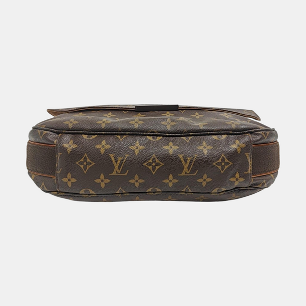 VINTAGE BEAUBOURG MM Monogram Coated Canvas Brown
