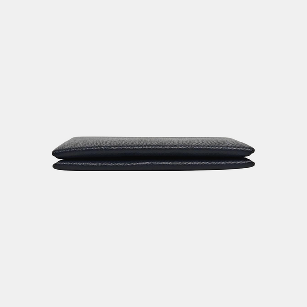 Calvi Epsom Blue Card Holder