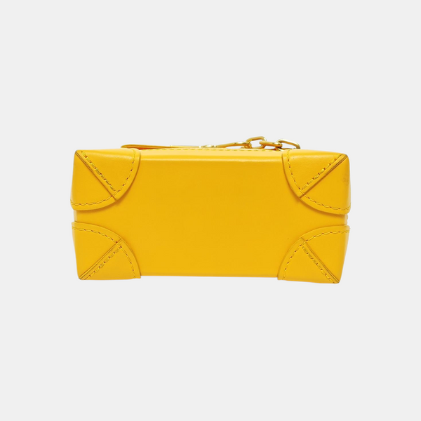 STEAMER Super Mini Monogram Coated Canvas Orange
