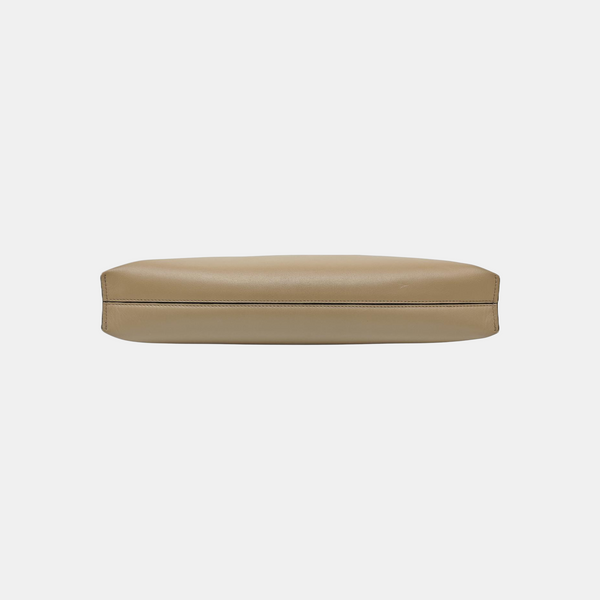 T Pouch Calfskin Beige