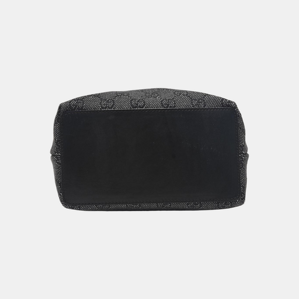 Monogram Canvas Tote Bag Black