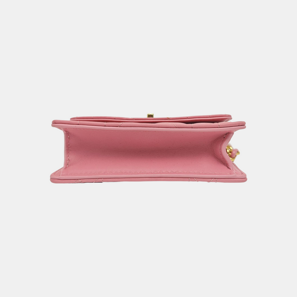 Miss Caro Cannage Lambskin Red
