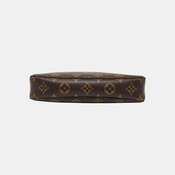 ACCESSOIRES GM Monogram Coated Canvas Brown