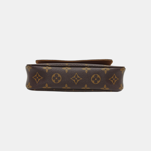 IVY Monogram Coated Canvas Brown
