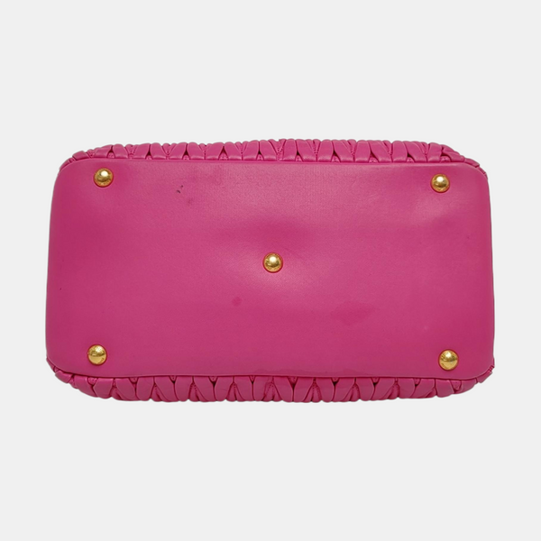 Avenue Quilted Lambskin Pink