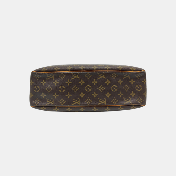 CITE GM Monogram Coated Canvas Brown