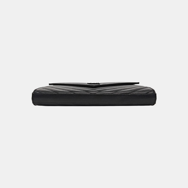 MONOGRAM Medium Chevron Calfskin Black