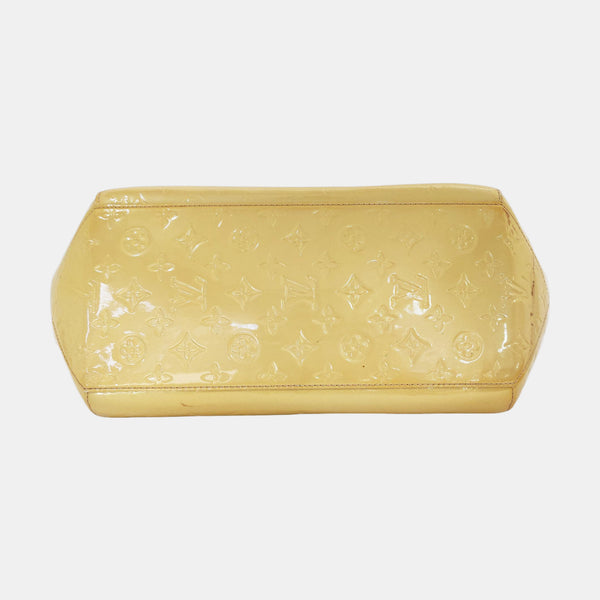 SHERWOOD Monogram Patent Leather Yellow