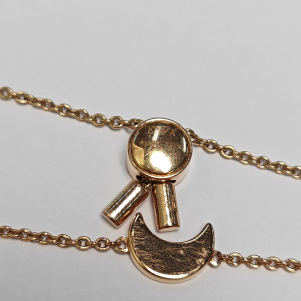 925 Sterling Silver Gold Bracelet