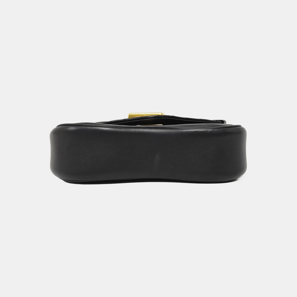 NEW WAVE PM Quilted Calfskin Black