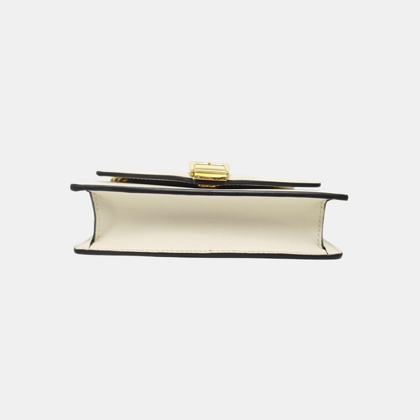 Sylvie Super Mini Calfskin White