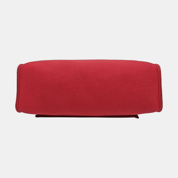 Authenticated pre-owned Herbag 31 Canvas Red - Shoulder Bag at Looply