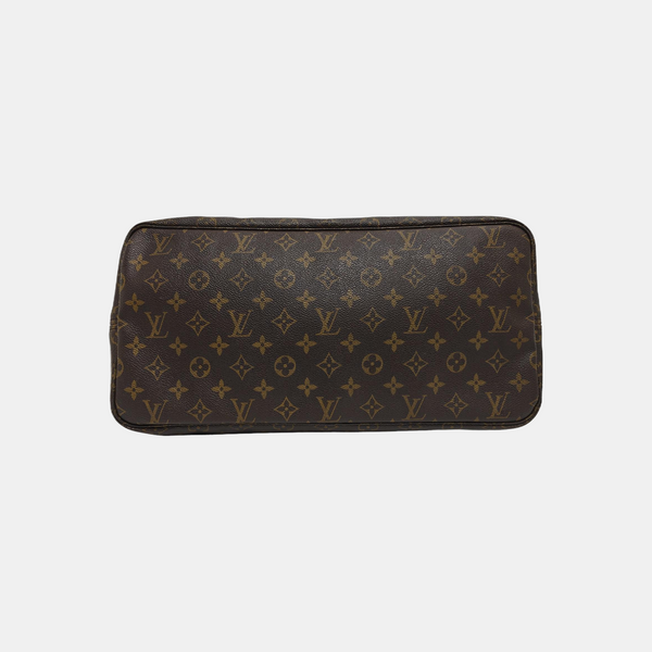 NEVERFULL GM Monogram Coated Canvas Brown