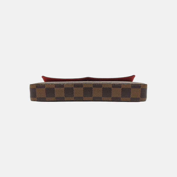 FÉLICIE Damier Ebene Coated Canvas Brown