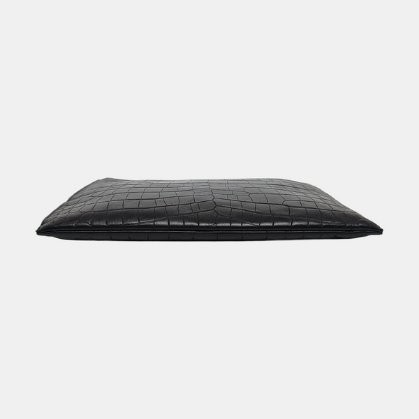 Calfskin Clutch Black