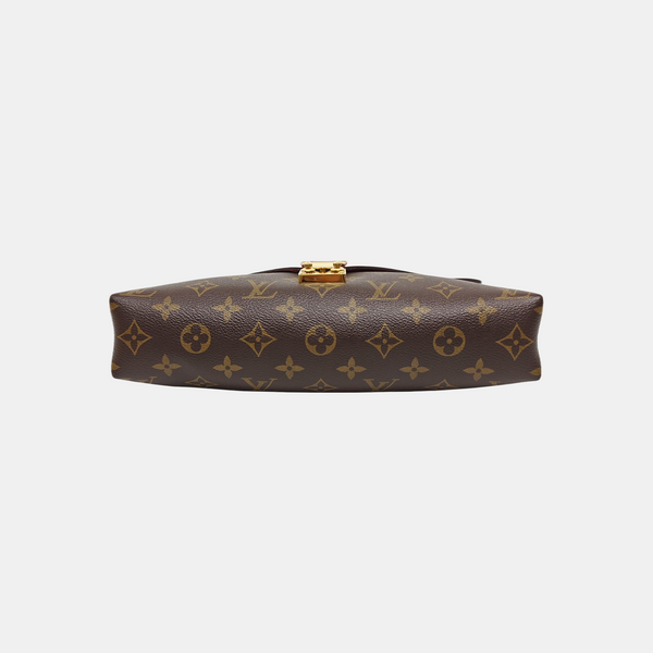 PALLAS Monogram Coated Canvas Brown