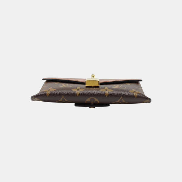 PADLOCK Monogram Coated Canvas Brown