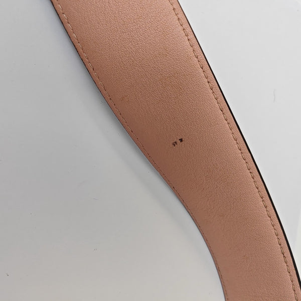 Monogram Coated Canvas Bag Strap Brown