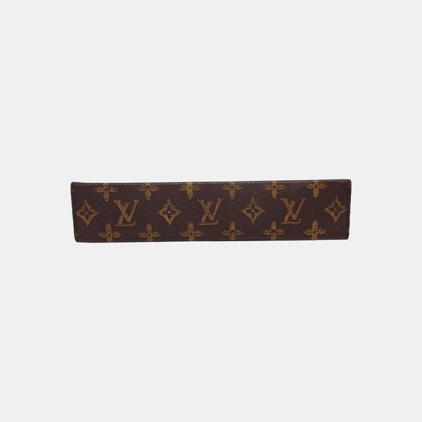 Pochette Voyag MM Monogram Coated Canvas Brown