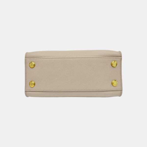 ON MY SIDE PM Monogram Calfskin Beige