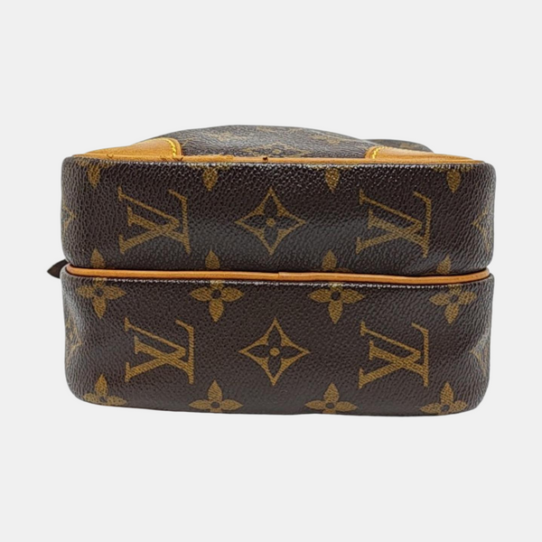 AMAZON Monogram Coated Canvas Brown
