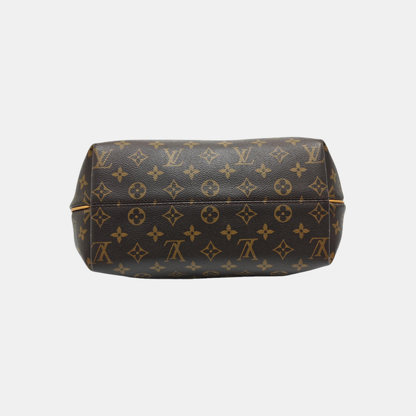 TURENNE PM Monogram Coated Canvas Brown