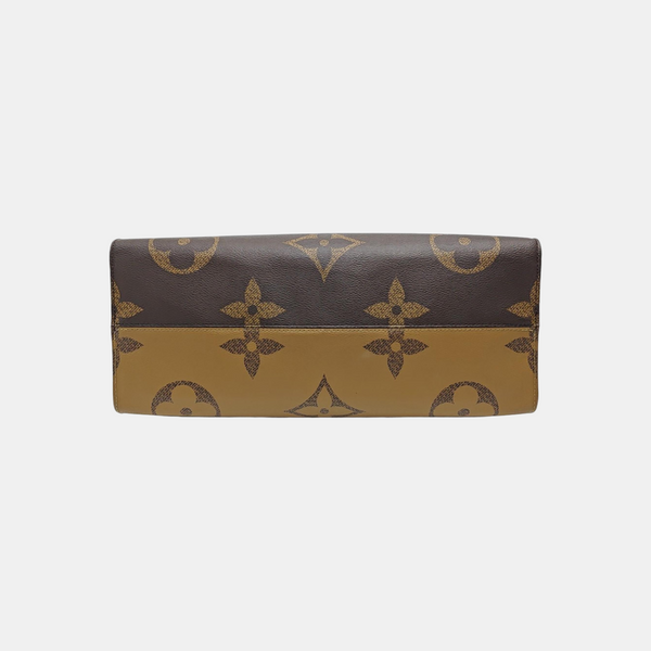 ONTHEGO GM Monogram Coated Canvas Brown
