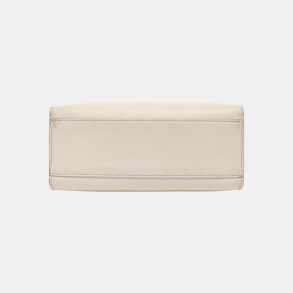 LOCK & GO Calfskin White