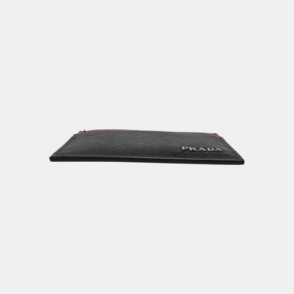 Calfskin Card Holder Black