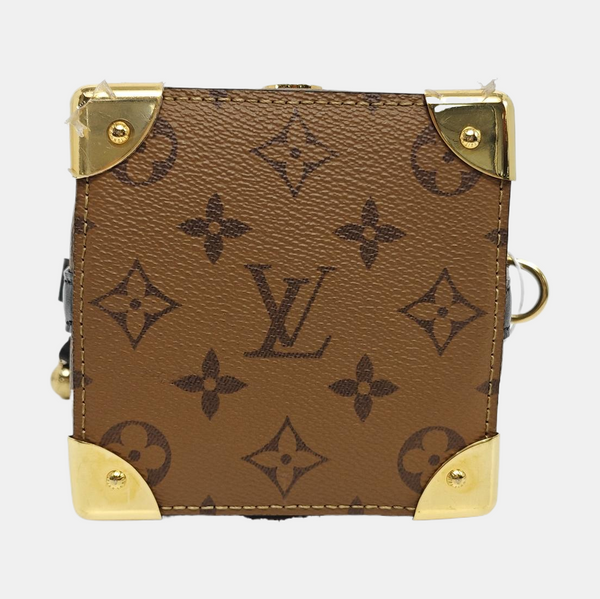 NOÉ PURSE LV CHARMS Monogram Coated Canvas Brown
