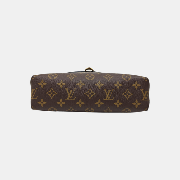 SAINT PLACIDE Monogram Coated Canvas White