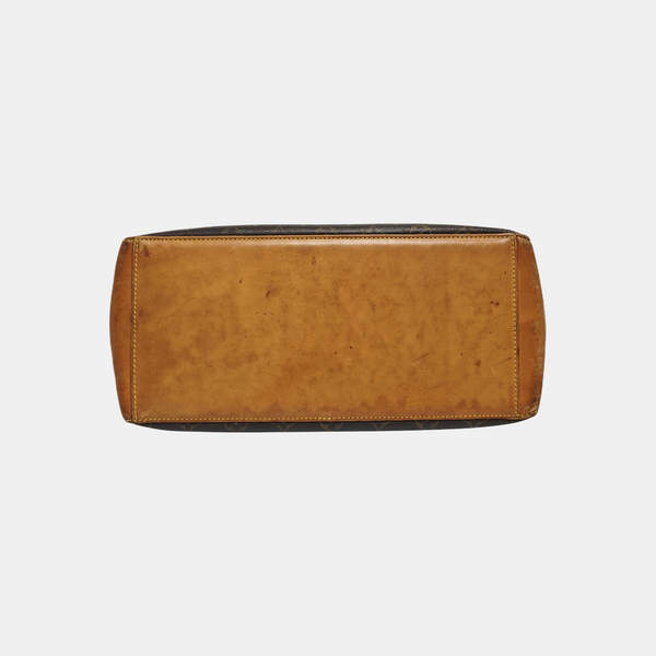 PIANO Monogram Coated Canvas Brown