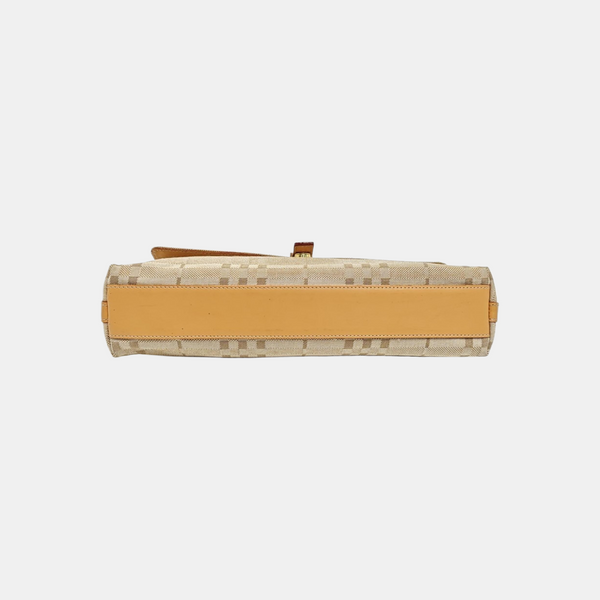Canvas Shoulder Bag Beige